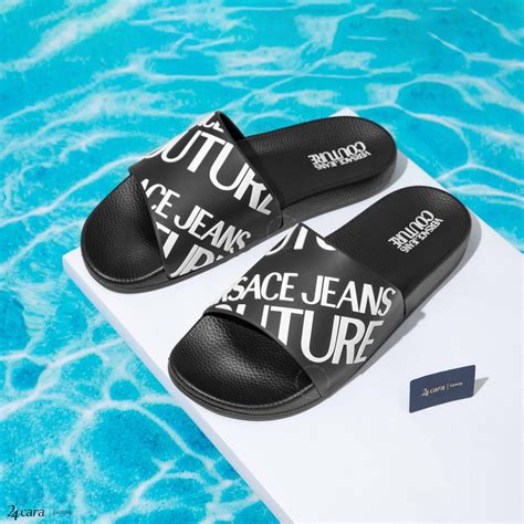 versace slides cheap|versace couture jeans slides.